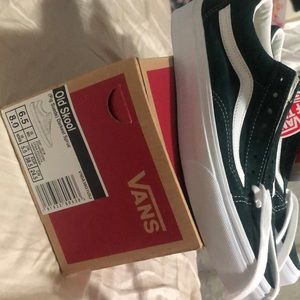 Vans Old skool (pig suede) darkest spruce